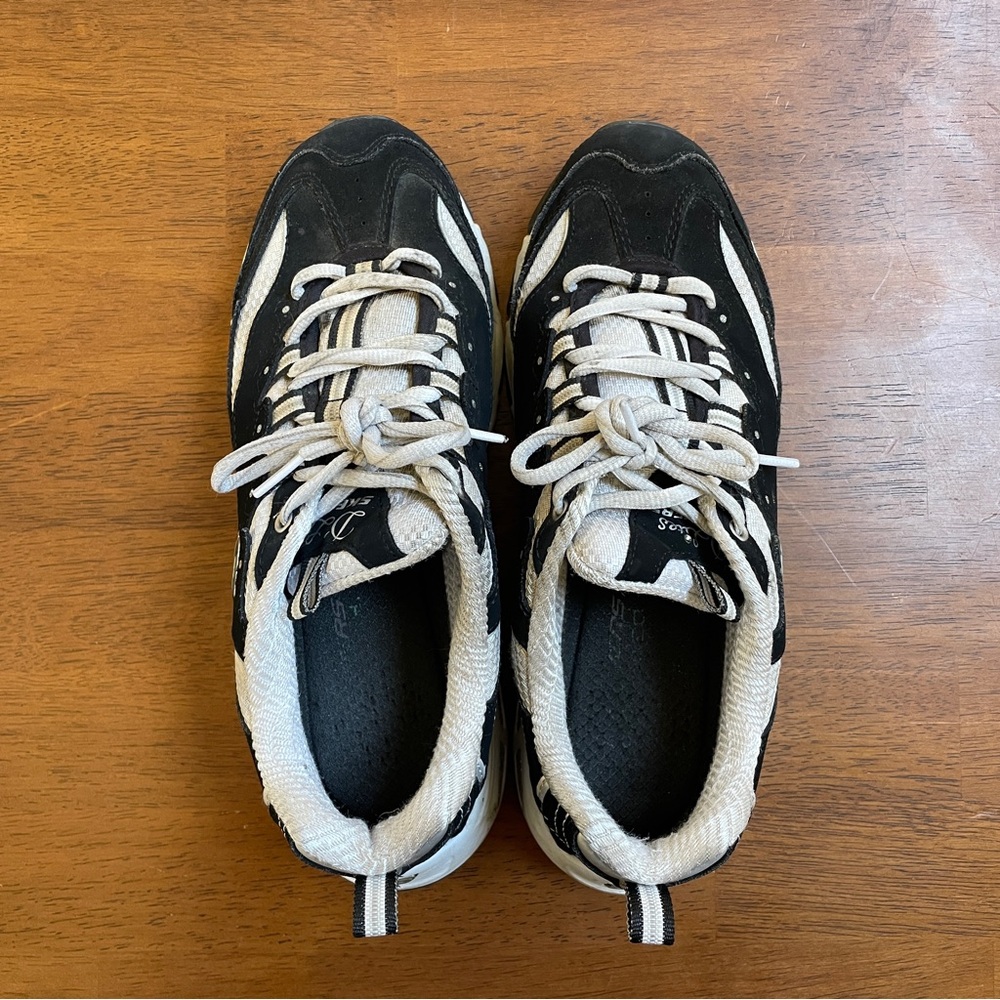 Skechers Black and White Women's Sneakers
